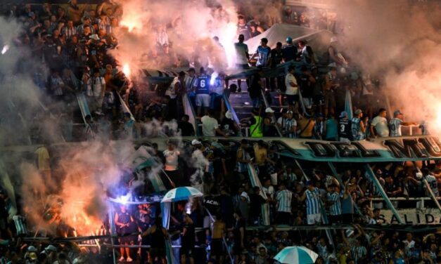 Racing fue sancionado por la mala conducta de sus hinchas y recibió una sanción