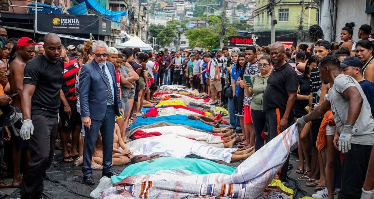 Según la Policía de Río de Janeiro, el 95% de los asesinados tenían algún tipo de relación con el Comando Vermelho