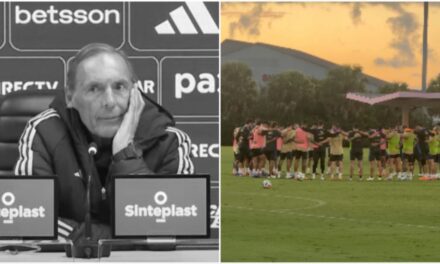 La Selección Argentina le dedicó un sentido minuto de silencio a Miguel Ángel Russo