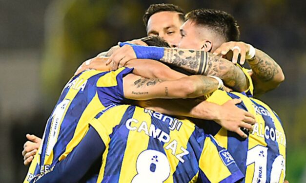 Rosario Central le ganó 2-1 a River en un partido caliente: El equipo de Di María quedó puntero de la tabla anual