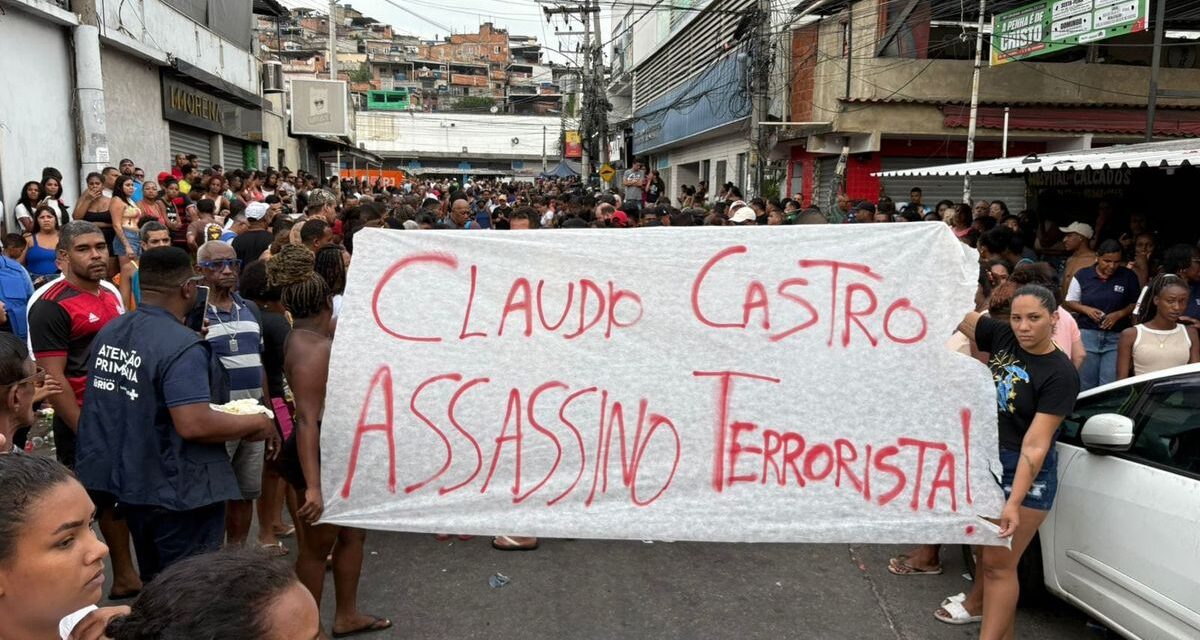 Crece el repudio y la indignación contra el gobernador de Río de Janeiro tras la masacre en las favelas