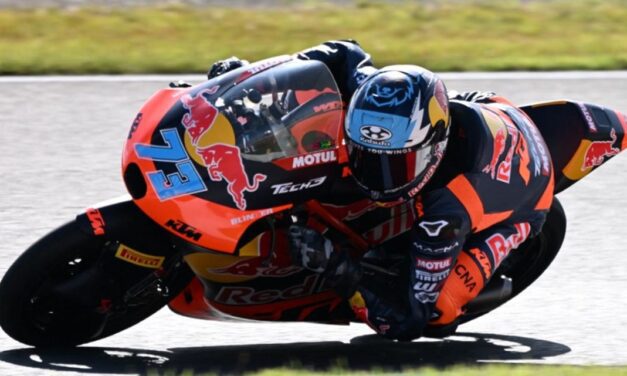 Valentín Perrone, fuera de peligro tras su impactante accidente en Moto3