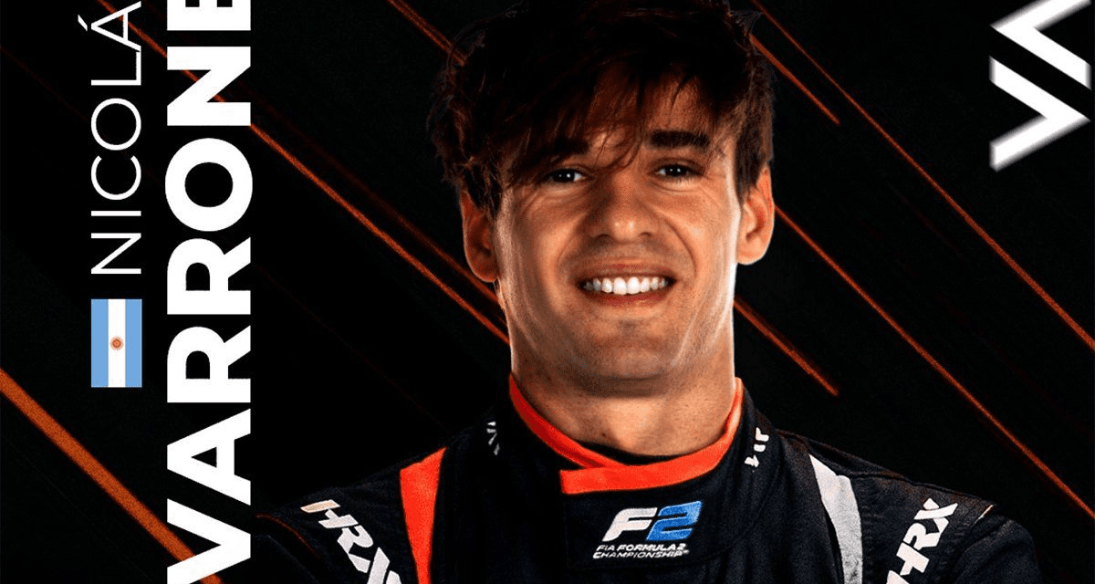 Inicia su camino a la Fórmula 1 Nicolás Varrone, el argentino que correrá en la F2 en 2026