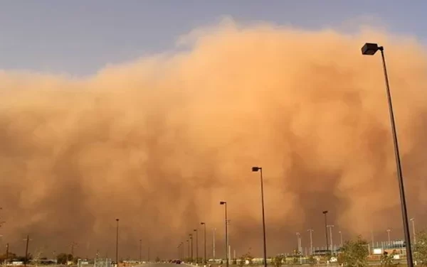 Alerta meteorológica por viento Zonda en la provincia