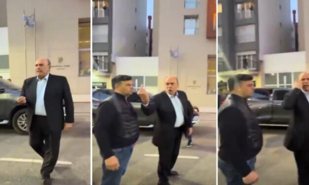 Guillermo Francos habló del video en el que le hace «fuck you» a un vecino que lo increpa: «Me equivoqué de dedo»