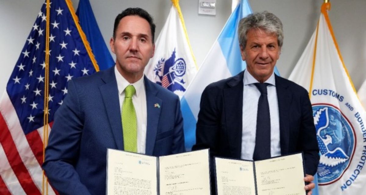 ARCA firmó un convenio con la Aduana de EEUU para profundizar la modernización y la seguridad fronteriza