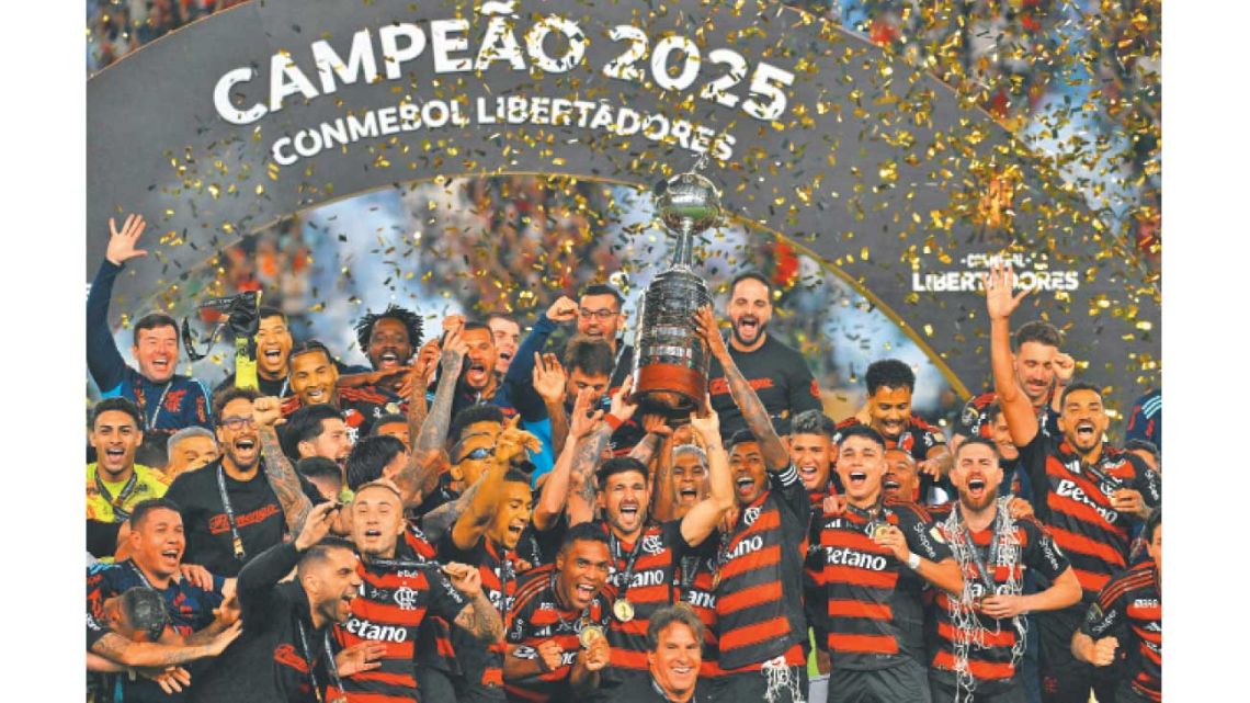 Mais campeão do Brasil: Flamengo venció a Palmeiras y logró la cuarta en Lima