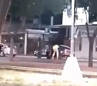 Violencia en Caucete: Un hombre fue denunciado tras golpear a su hija en la vía pública