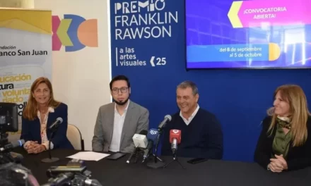 Arte sanjuanino en foco: Anuncian a los seleccionados del Premio Franklin Rawson 2025