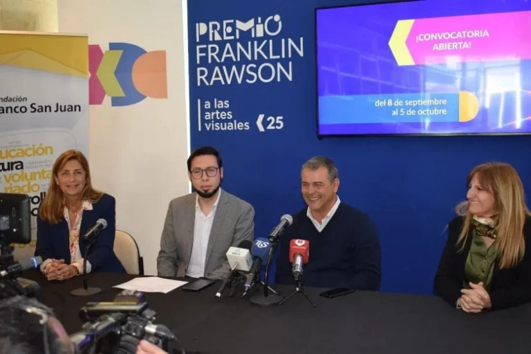 Arte sanjuanino en foco: Anuncian a los seleccionados del Premio Franklin Rawson 2025