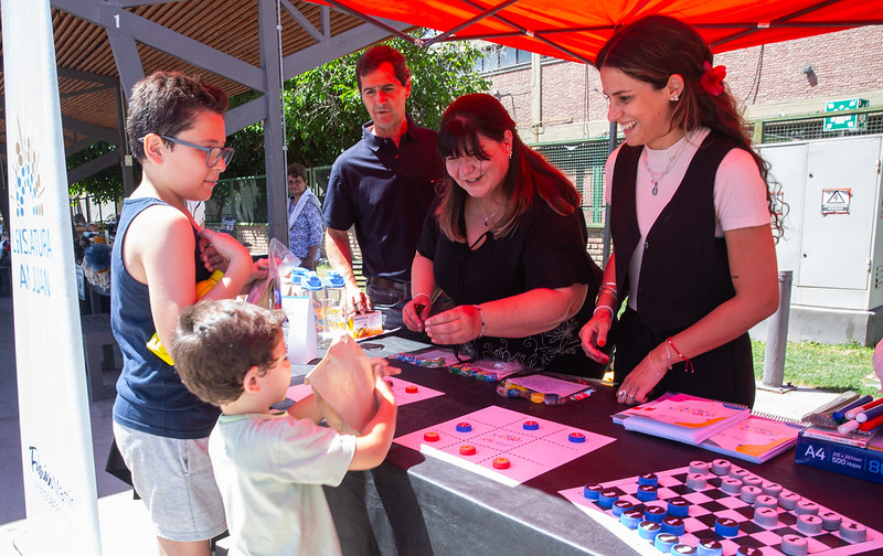 Inclusión y reciclaje: La Legislatura llevó sus juegos sustentables a la Feria Agroproductiva