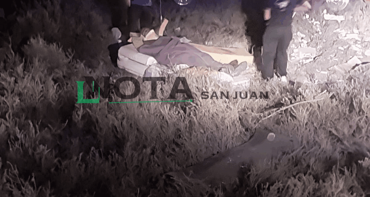 Mirá la dramática secuencia del grave accidente en la ruta que une San Juan y San Luis