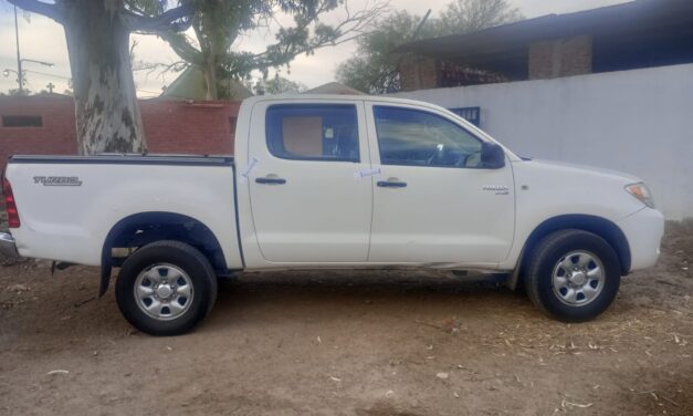 Control de Bermejo: Incautaron una Toyota Hilux con el motor adulterado