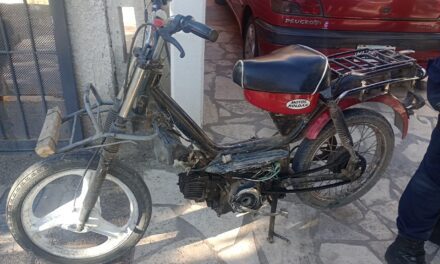 Detenido en Rawson por el robo de una motocicleta