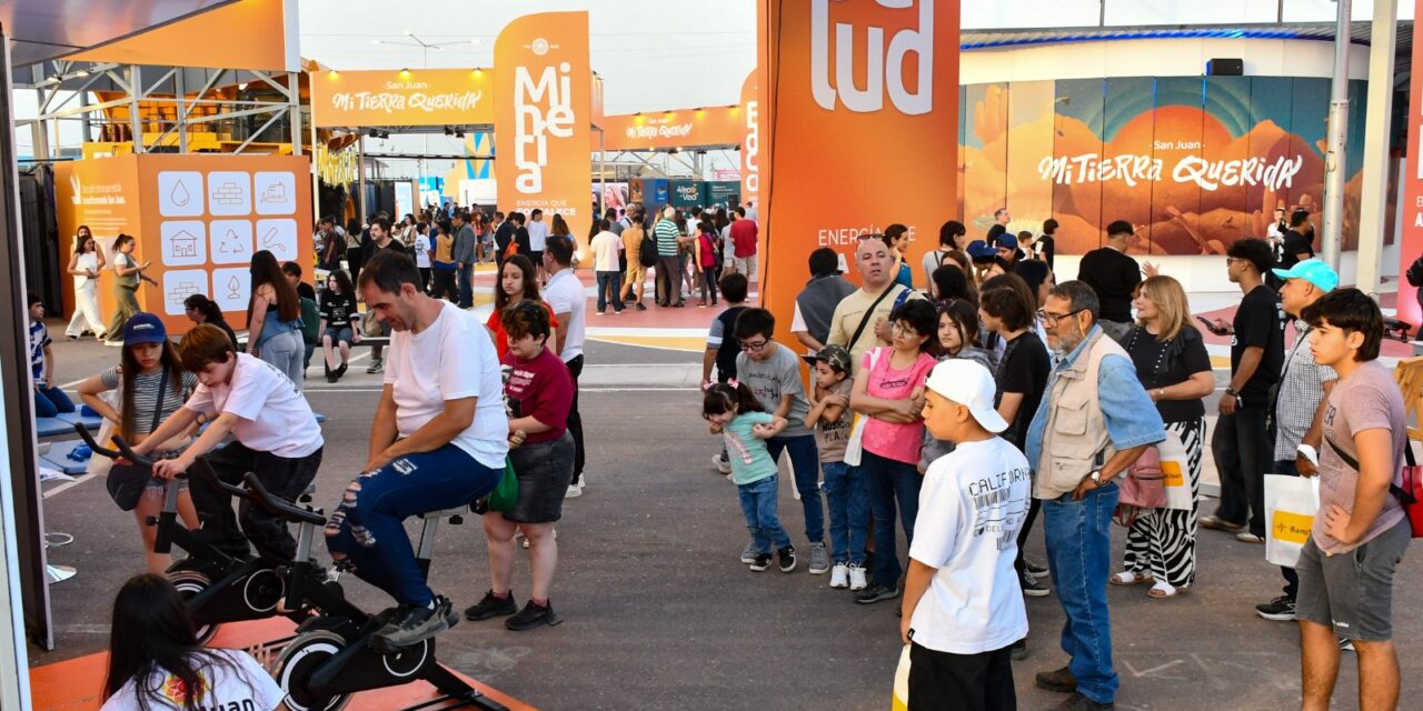 Salud llevó propuestas interactivas para promover el bienestar en la Fiesta del Sol
