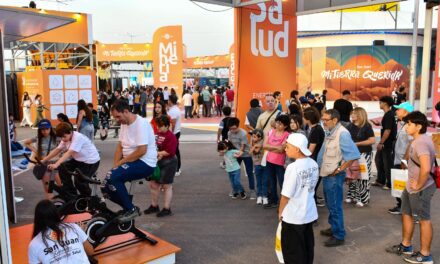 Salud llevó propuestas interactivas para promover el bienestar en la Fiesta del Sol