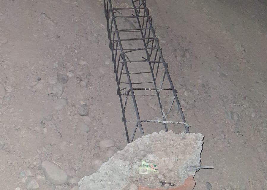 Detenido tras intentar robar materiales de una obra en construcción