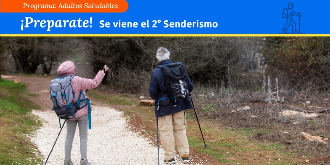 Segunda caminata de «Adultos Saludables» en Zonda