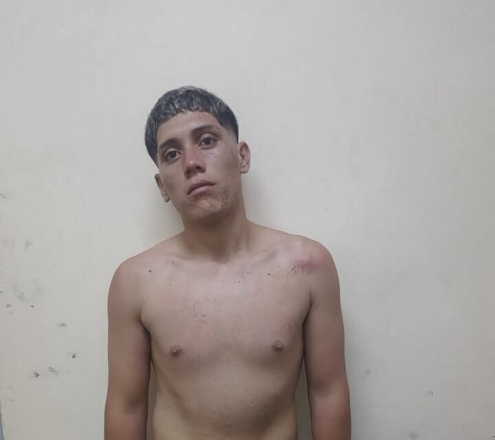 Chimbas: Un joven fue sorprendido tras saltar tapiales y llevarse herramientas y utensilios