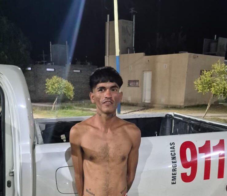Cayó cuando ya tenía todo listo para el robo en Pocito