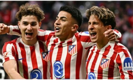 Julián Álvarez, Giuliano Simeone y Thiago Almada lideraron la goleada del Atlético de Madrid