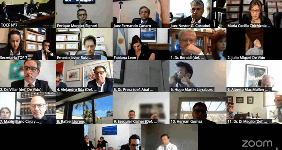 El tribunal leyó la acusación contra Cristina Kirchner por asociación ilícita