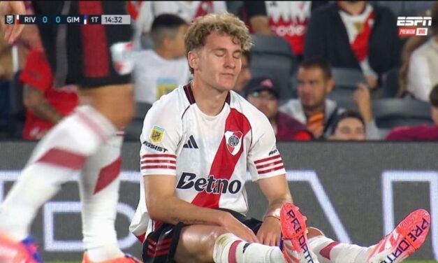 Facundo Colidio se desgarró y se pierde los partidos clave de River ante Boca y Vélez