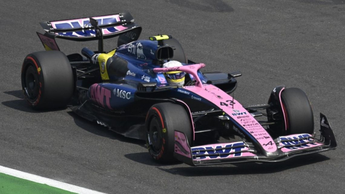 Franco Colapinto en las Prácticas Libres del Gran Premio de Brasil