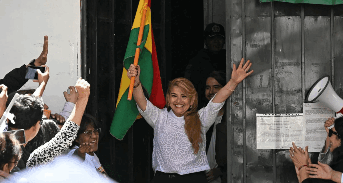 Jeanine Áñez fue liberada tras la anulación de su condena por el caso Golpe de Estado II