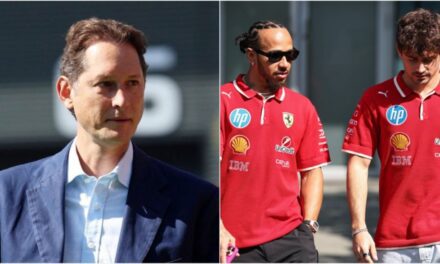 Tras el GP de Brasil F1, el presidente de Ferrari arremetió contra sus pilotos