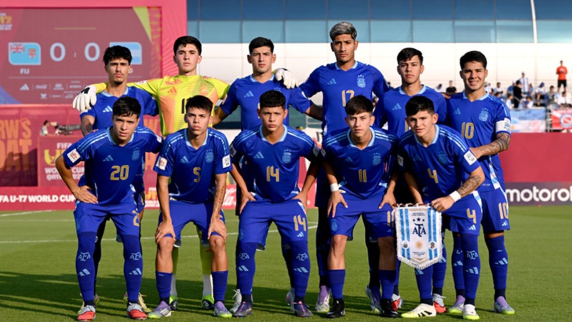 La Selección Argentina enfrentará a México en la Copa Mundial Sub-17