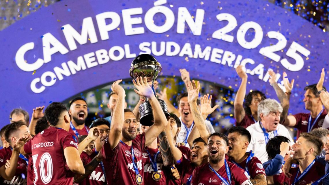 Lanús salió campeón de la Copa Sudamericana: venció a Atlético Mineiro por penales