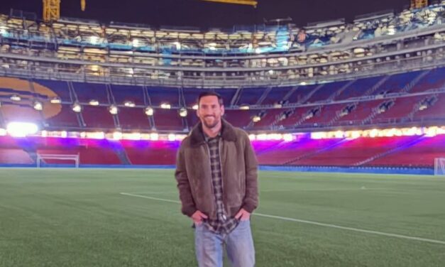 Lionel Messi generó impacto mundial visitando el nuevo Camp Nou de Barcelona