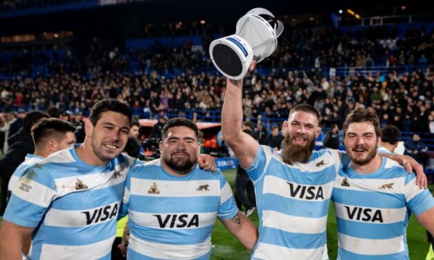 Tremenda goleada de Los Pumas contra Gales, pensando en el Mundial