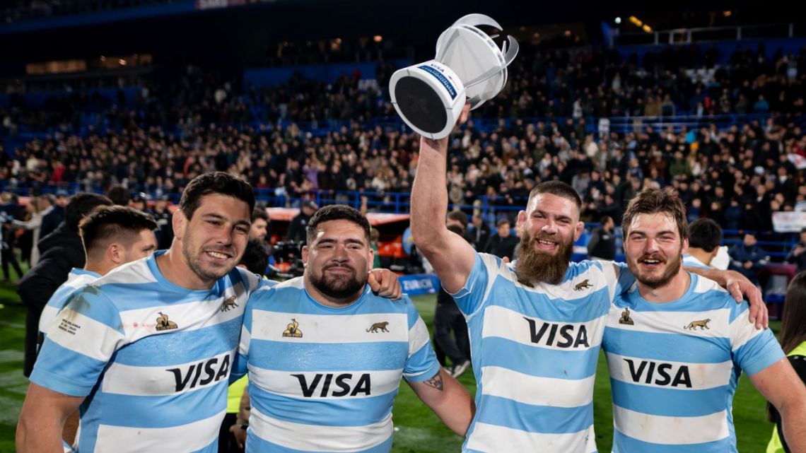 Tremenda goleada de Los Pumas contra Gales, pensando en el Mundial