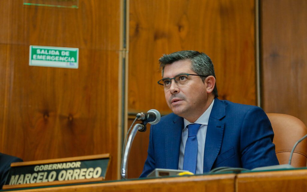 “Los recursos naturales son de las provincias”: Orrego marcó su posición ante Nación