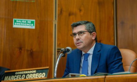 “Los recursos naturales son de las provincias”: Orrego marcó su posición ante Nación