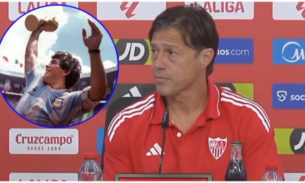 Matías Almeyda conmovió a las redes sociales con sus sentidas palabras para Diego Maradona