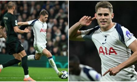 Micky Van de Ven anotó lo que podría ser el mejor gol de la temporada