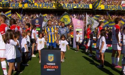 De espaldas: el polémico pasillo de campeón que Estudiantes le hizo a Rosario Central