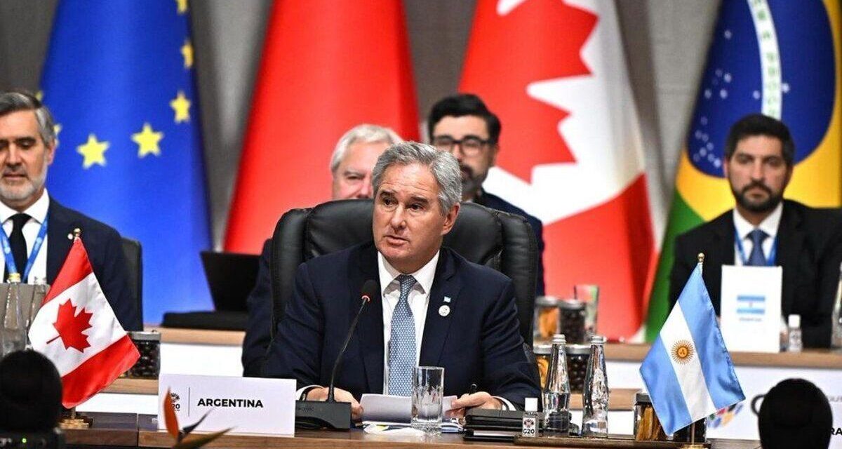 Argentina no firmó la declaración del G20 y criticó el acuerdo