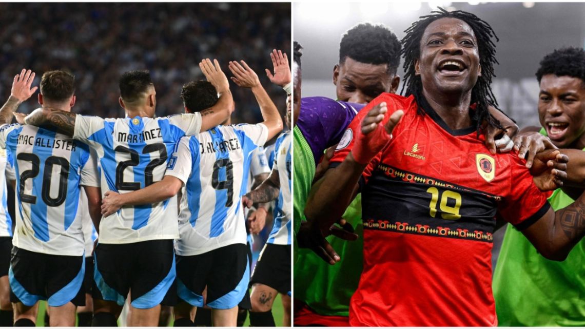 Argentina vs. Angola, por un amistoso internacional