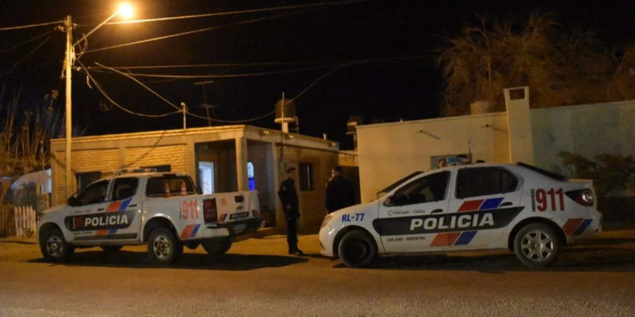 Rawson: Investigaban un robo, pero descubren que el disparo vino del vecino