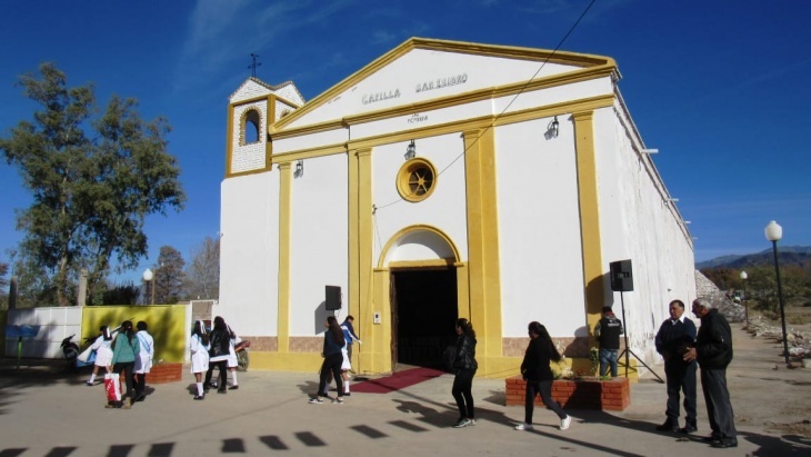 Piden colaboración para restaurar la histórica capilla de San Isidro Labrador
