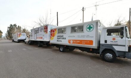 Colectas de sangre y unidades sanitarias móviles refuerzan la atención en distintos departamentos de San Juan