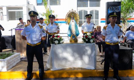 156 años de historia y servicio: La Policía de San Juan cerró su semana aniversario con un multitudinario desfile