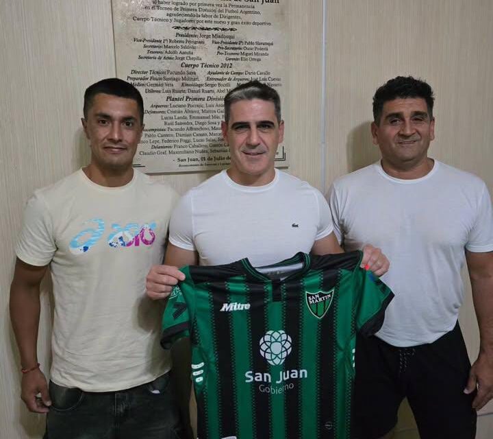 San Martín presentó a su nuevo cuerpo técnico y comenzó una nueva etapa