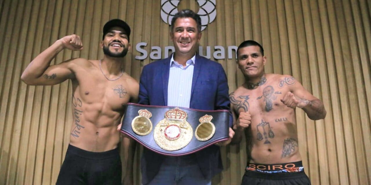 Pacman Fernández va por el Título AMB Gold en una noche histórica para el boxeo sanjuanino