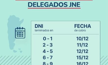 Arrancó el cronograma de pagos para autoridades de mesa y delegados de las elecciones generales