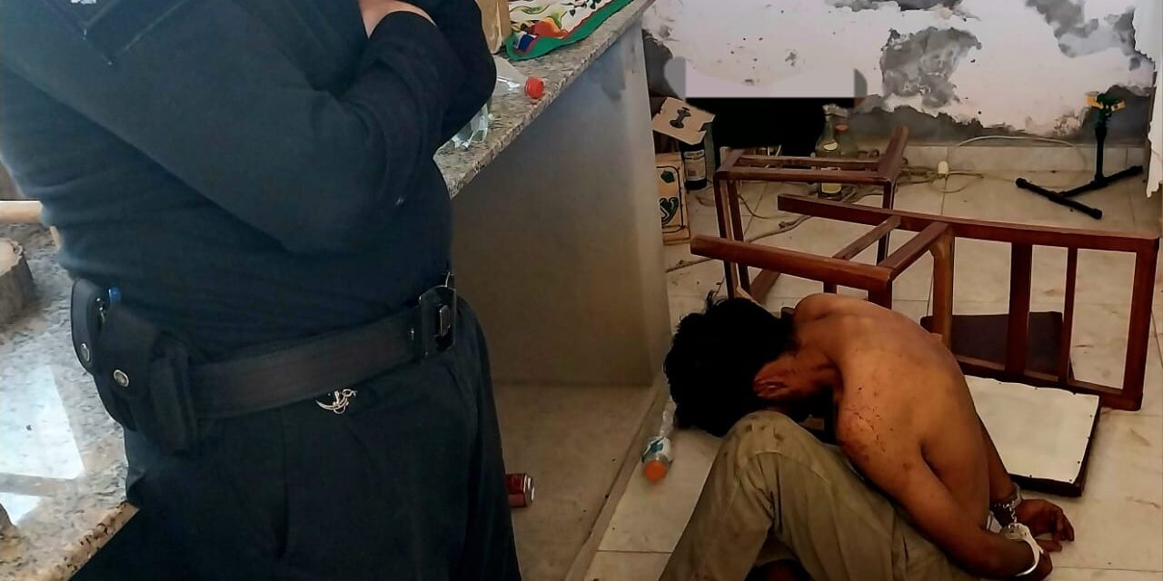 Entró a robar, forcejeó con un policía y fue detenido en Albardón